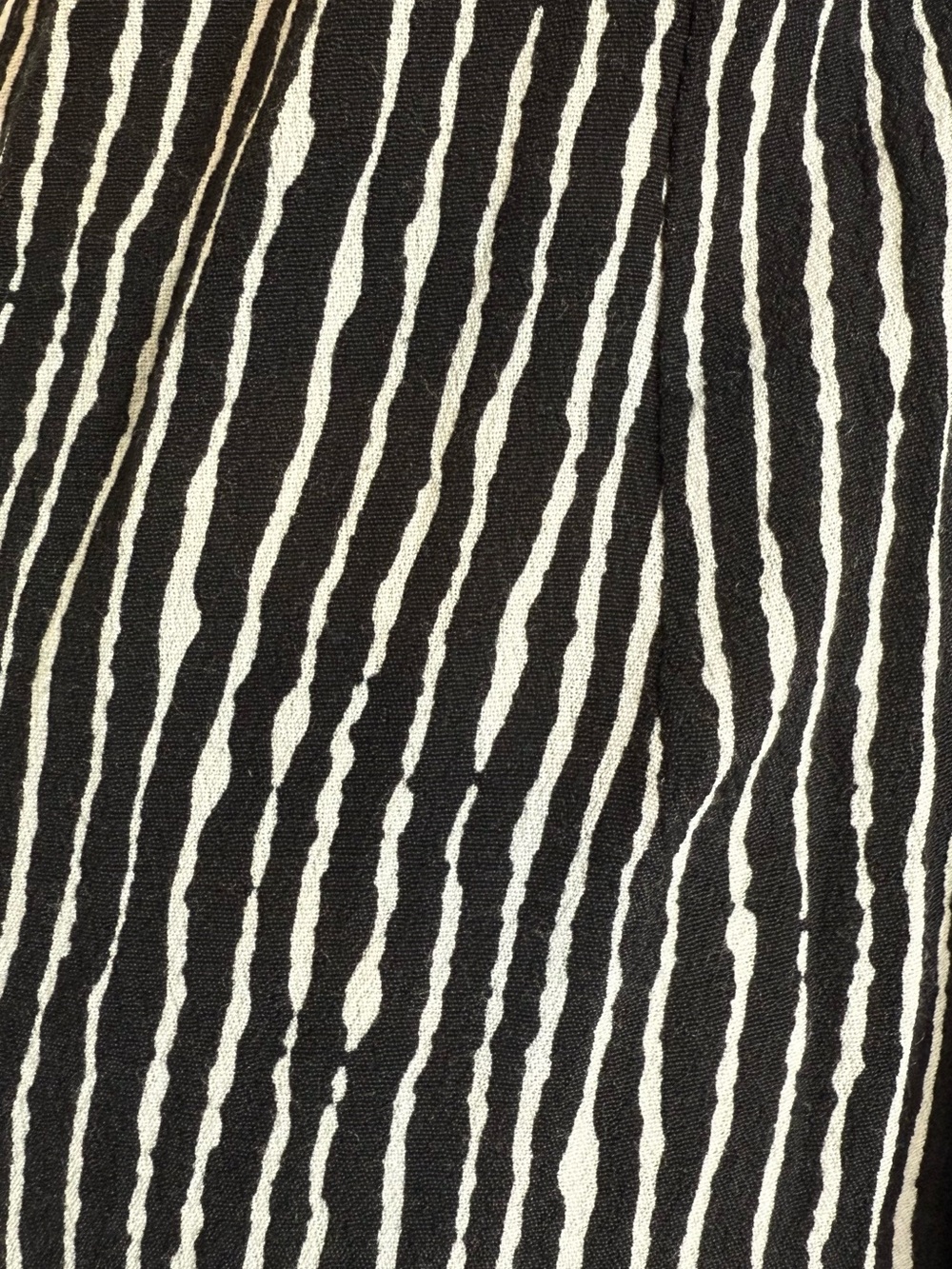 Lulus Black & White Striped Wide Leg Jumpsuit XS - Picture 5 of 8